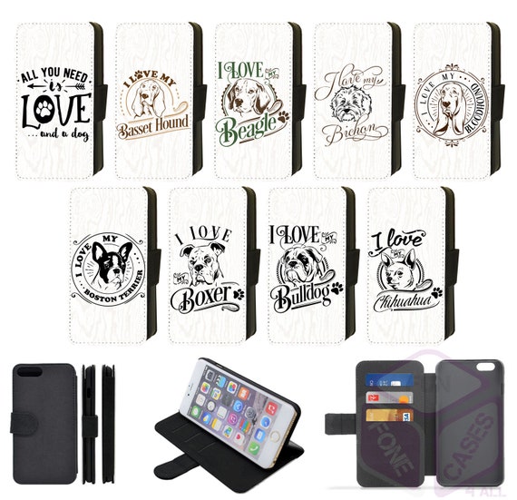 Beagle True Friend Phone Case Wallet Beagle True Friend Phone Case Wallet
