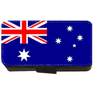 Drapeau national australien design pour Google Pixel Flip Wallet Phone Cover cadeau