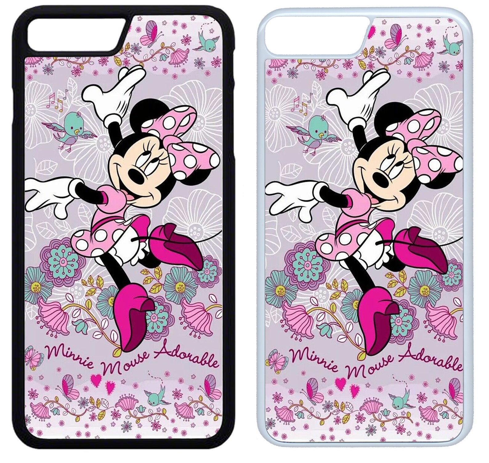 Minnie Mouse Adorable Disney Inspired Phone Case Iphone 4 5 6 Etsy