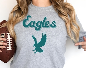Eagles Vintage Sweatshirt, Eagles Football Sweatshirt, Eagles Sweatshirt, Eagles Sweatshirt Vintage, Phila Eagles, Philly Eagles Sweatshirt