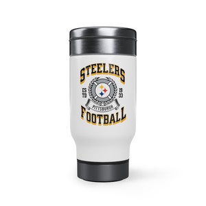 Kubek Pittsburgh, Kubek Steelers, NFL Pittsburgh, Prezent dla fana Steelers, Prezenty Steelers dla mężczyzn, Retro Kubek do kawy Pittsburgh, Kubki NFL