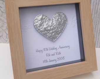 10 year anniversary tin