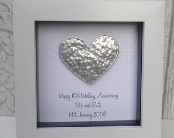 tin anniversary gift etsy