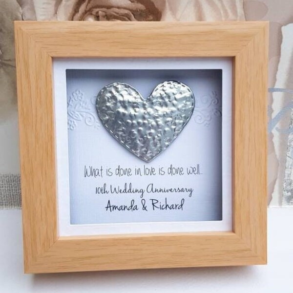 10 Year Wedding Anniversary Gift 60  Gift Ideas for 2024