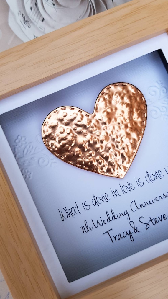 Traditional And Modern Gifts 7th ANNIVERSARY GIFT 7th Wedding