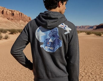 Mens Hoodie STAR WARS A New Hope VINTAGE Print