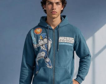 Mens Hoodie HEMAN Masters of the Universe Vintage Print