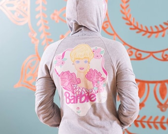 Womens Hoodie BARBIE VINTAGE Hasbro print