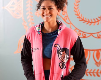 Womens Hoodie POWER PUFF GIRLS Vintage