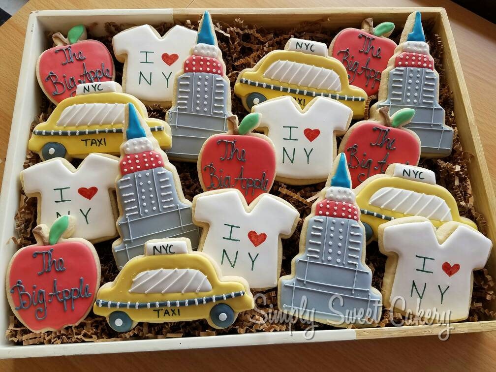 New York City Cookies (36 Cookies) - Etsy