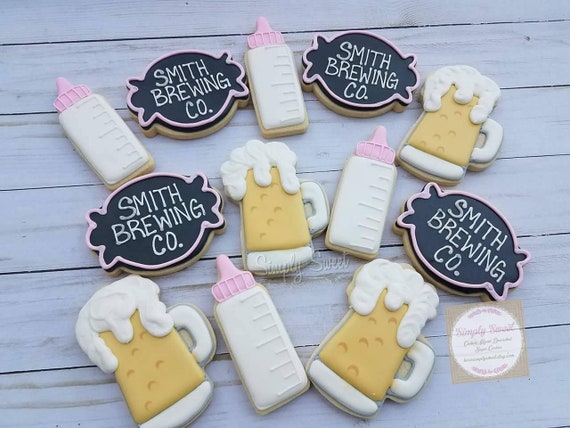baby bottle cookies