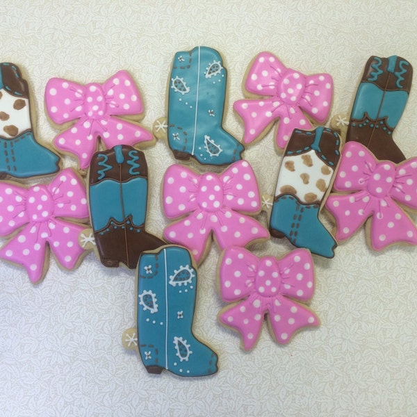 Gender Reveal Cookie Etsy