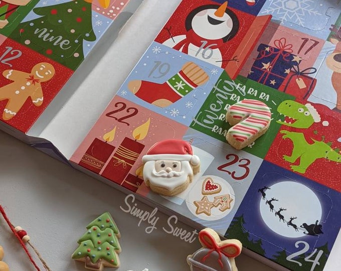 24 Days of Christmas Cookie Advent Calendar,christmas Countdown
