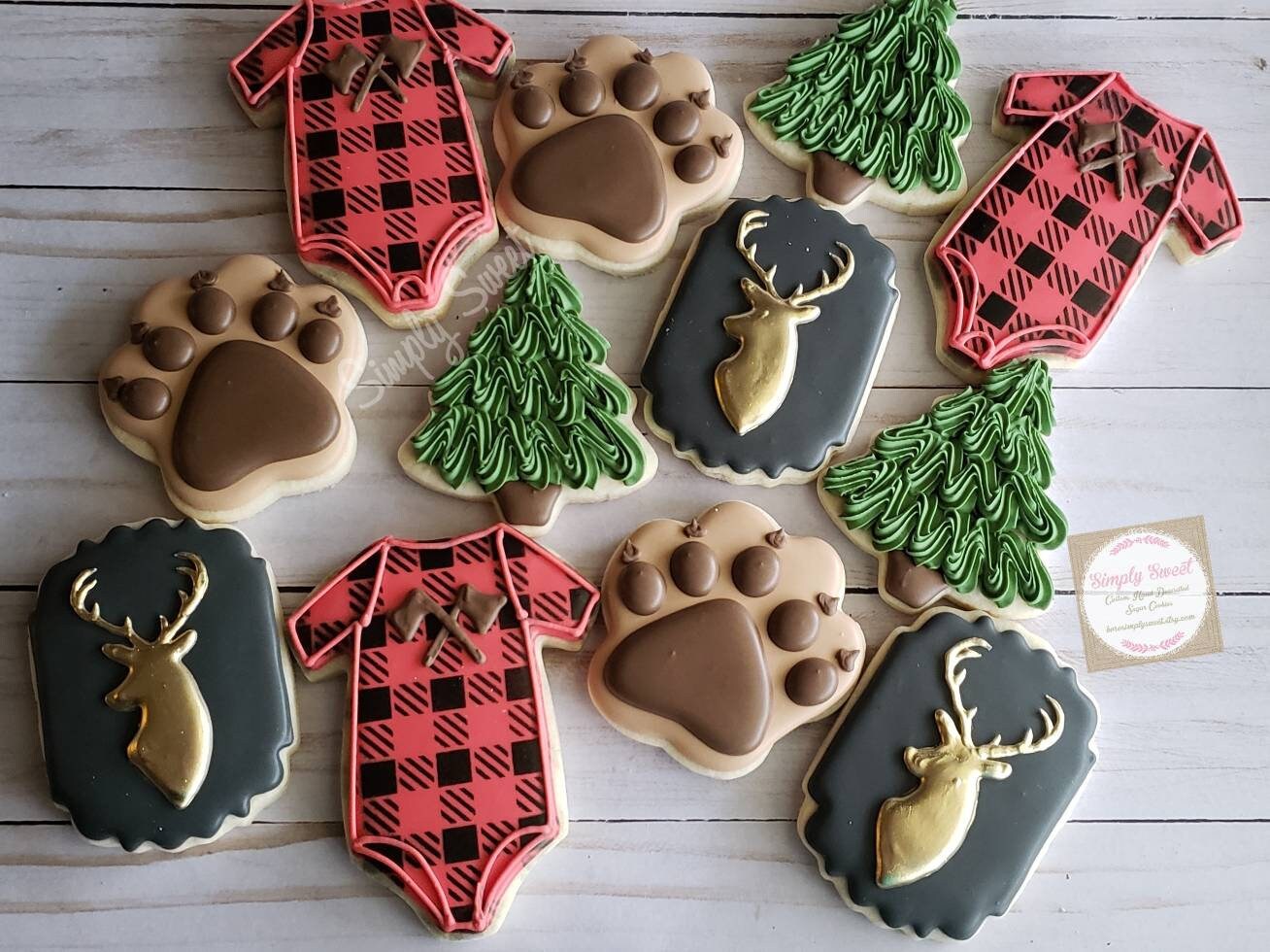 Lumberjack online baby shower