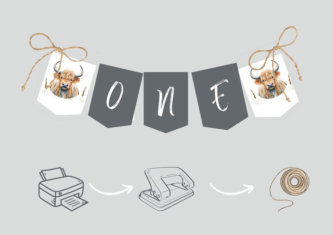 DEC PAPER HIGH CHAIR AHOY BDAY - Kit Decorazione Per Seggiolone Compleanno 1 Anno A Tema Pirata