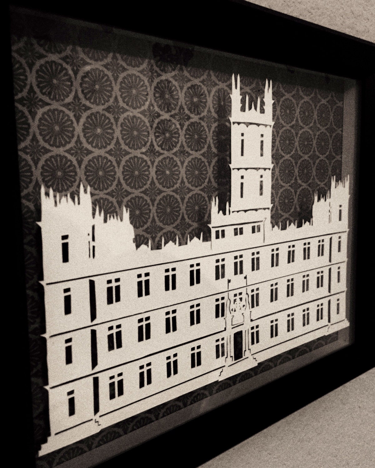 Downton Abbey Paper Cut Template Personal Use Only Pdf Etsy
