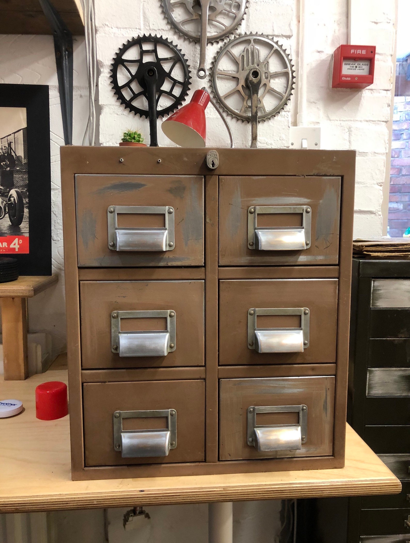 Classic small steel filing Brown Etsy