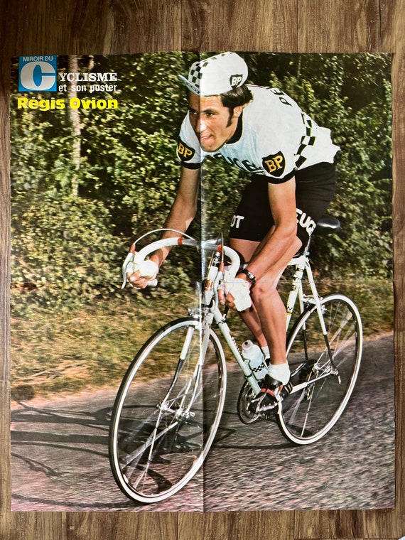 Regis Ovion / Peugeot Original Vintage Cycling Print 1966 Etsy