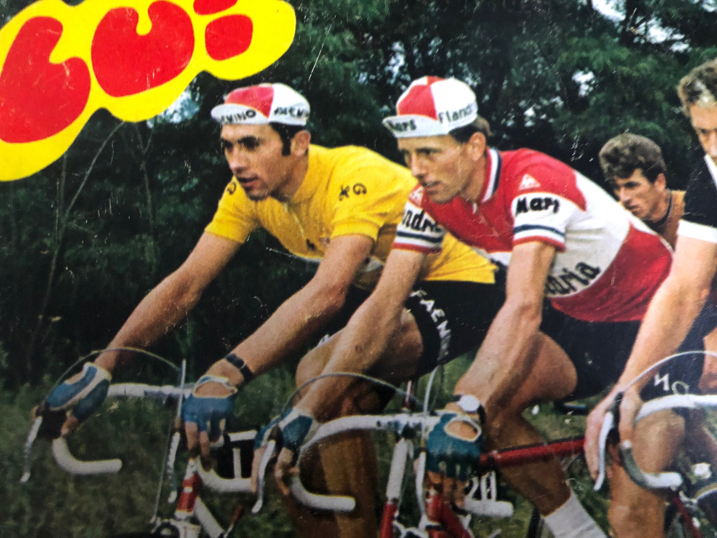 Eddy Merckx Tour De France Original Vintage Cycling Print 1970 Etsy