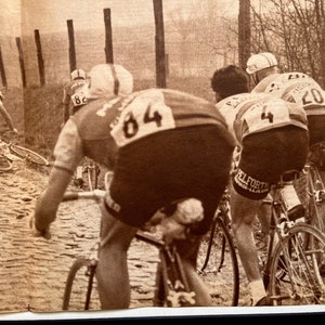 Paris Roubaix Original Vintage Cycling Print 1967 Etsy UK