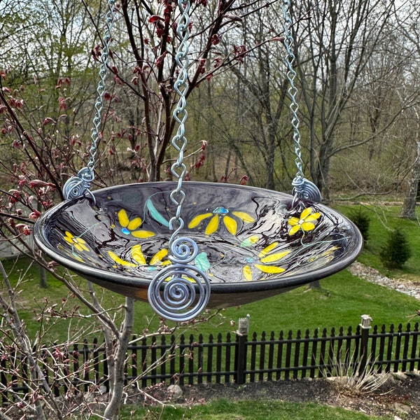 Pottery Bird Bath Etsy