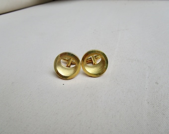 Org. 70's J. cufflinks - stylish