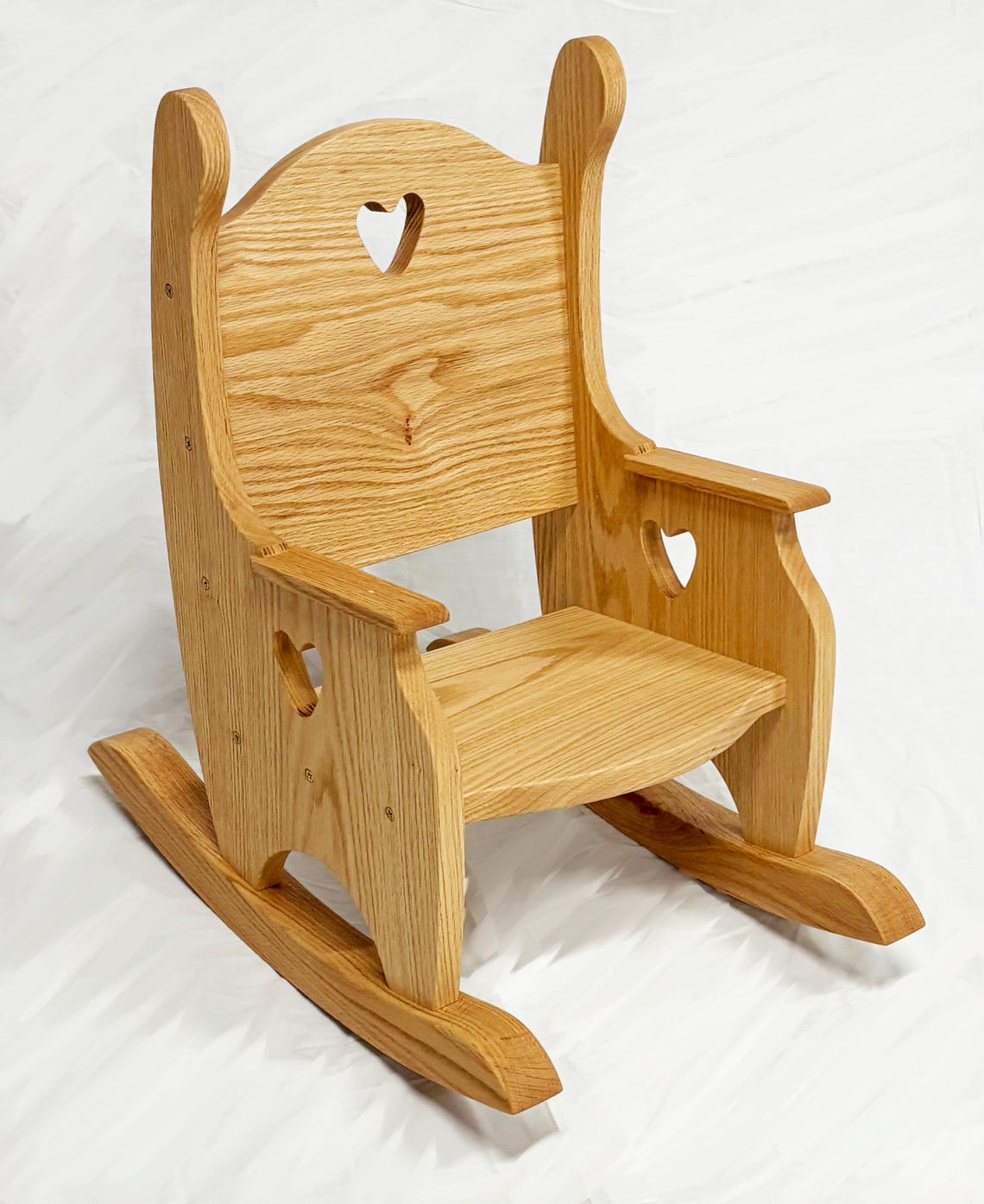 Child's Rocking Chair, Hardwood, Oak - Etsy