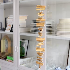 Bastoncini di bambù ghirlanda - 50 cm