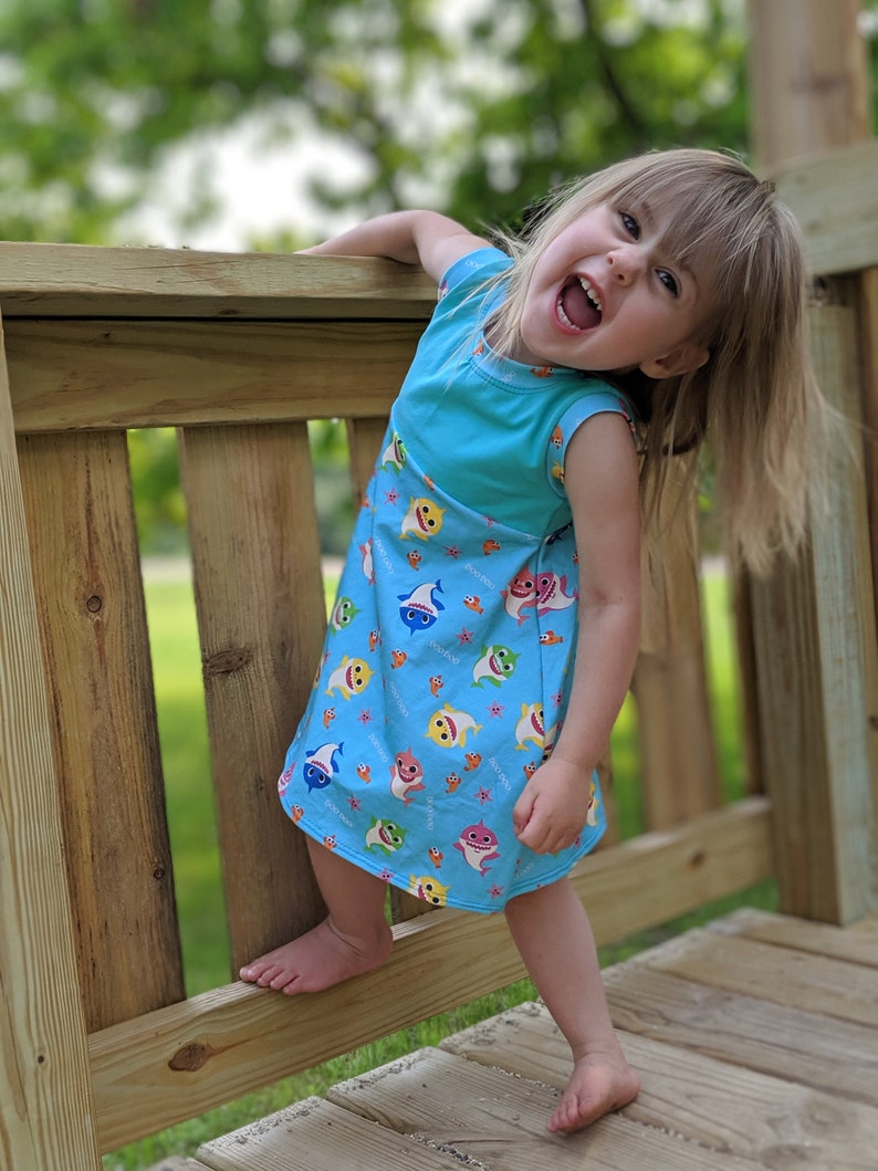 Neon Tie Dye Blast Dress for sizes Preemie to Girls 14