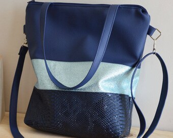 Cabas bleu * Tricie *