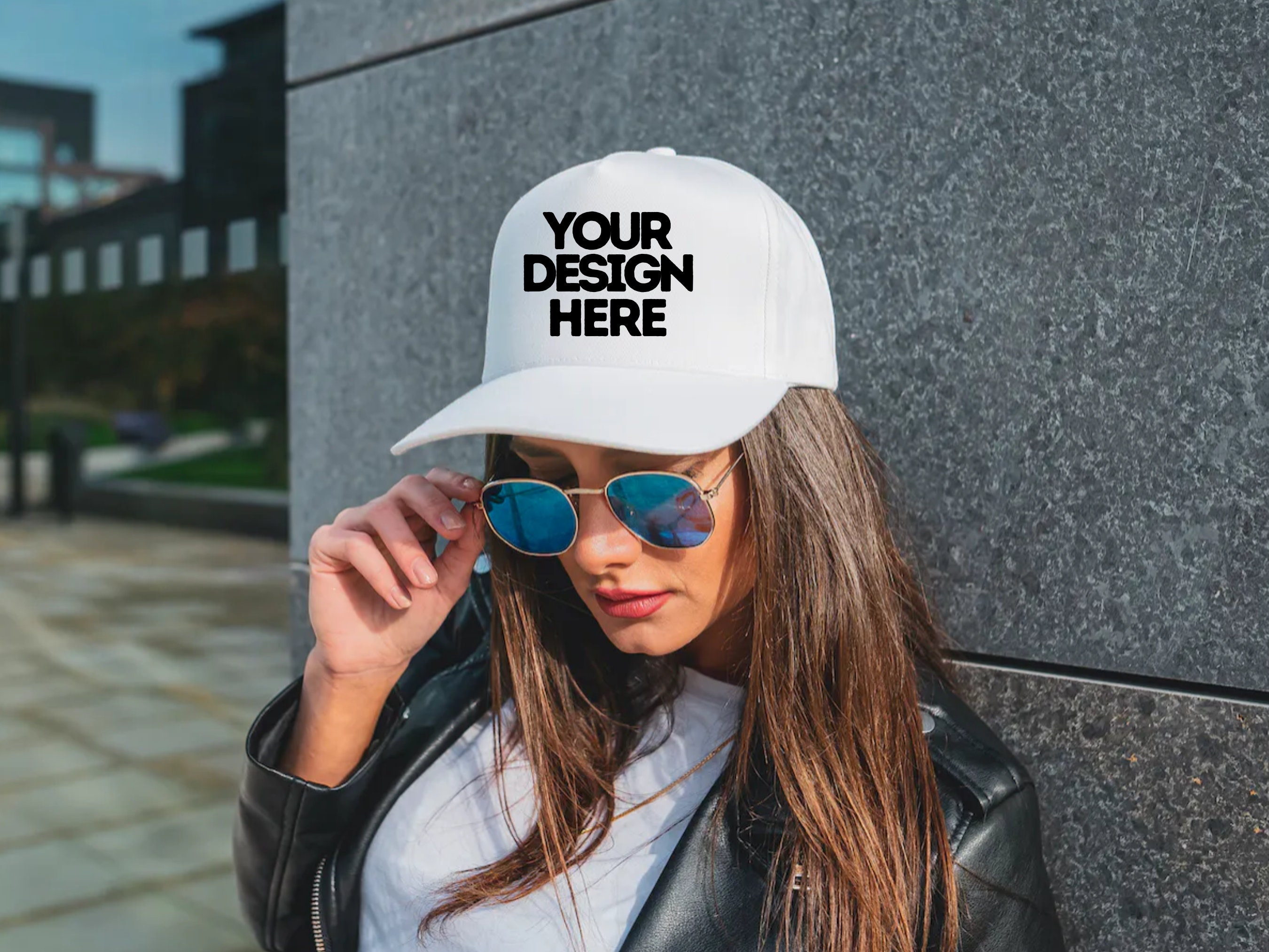 White Baseball Hat Mockup Cap Mockup White Cap Mockup Etsy