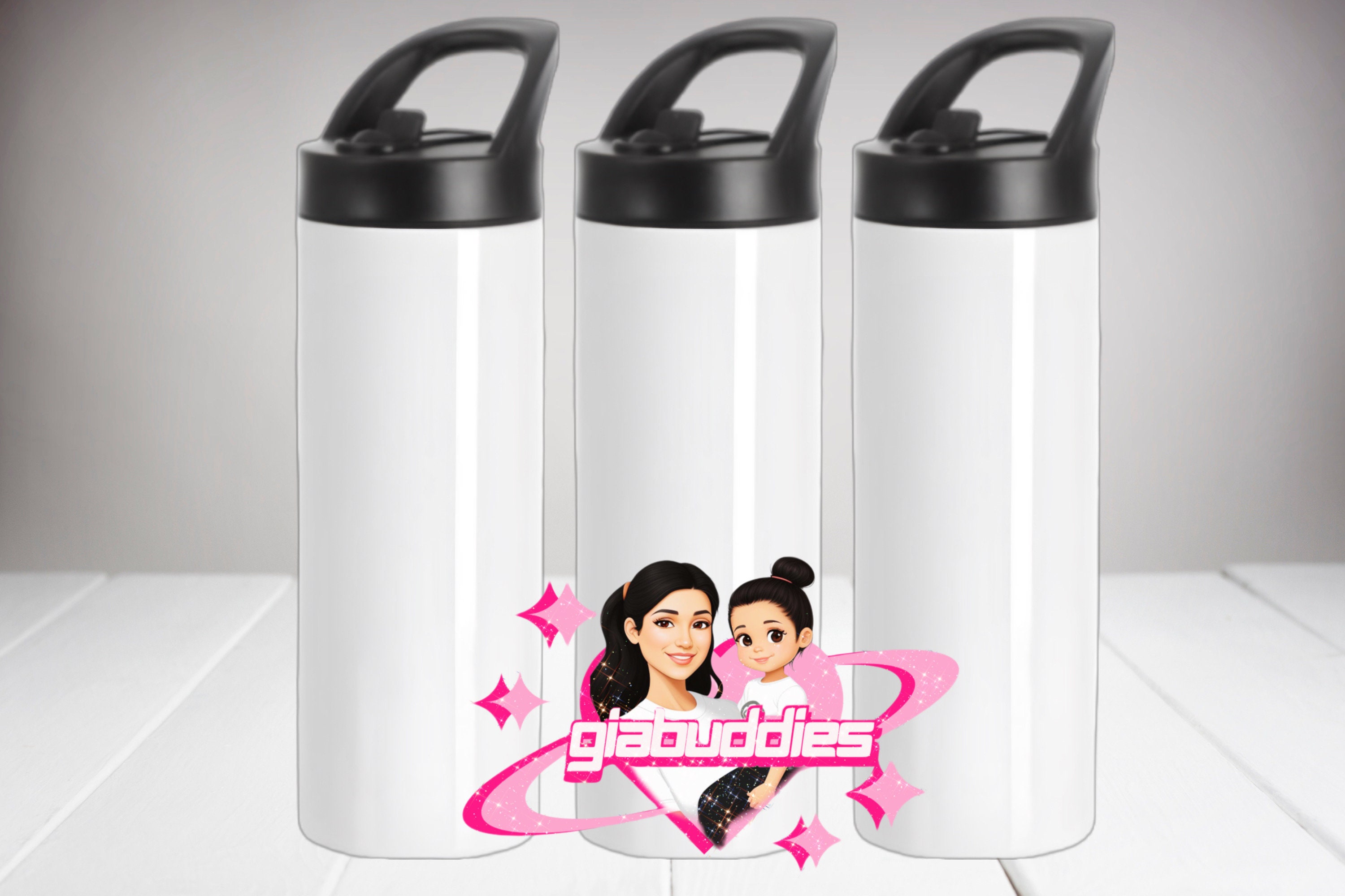 On The Go Fashion Chic Skinny Water Bottle (Cold or Hot)*