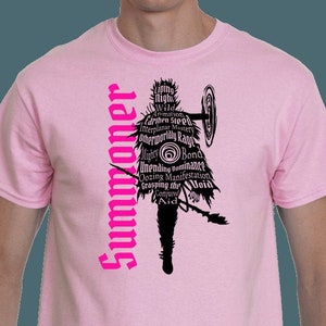 Gloomhaven Summoner Class Silhouette Unisex T-Shirt - Locked Class Set 2 - Tabletop Gaming