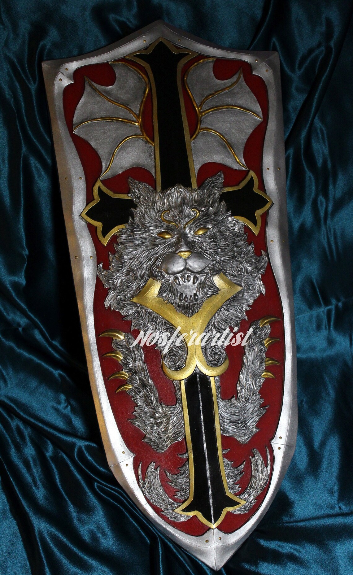 Foam Alucard Shield Cosplay Prop Etsy