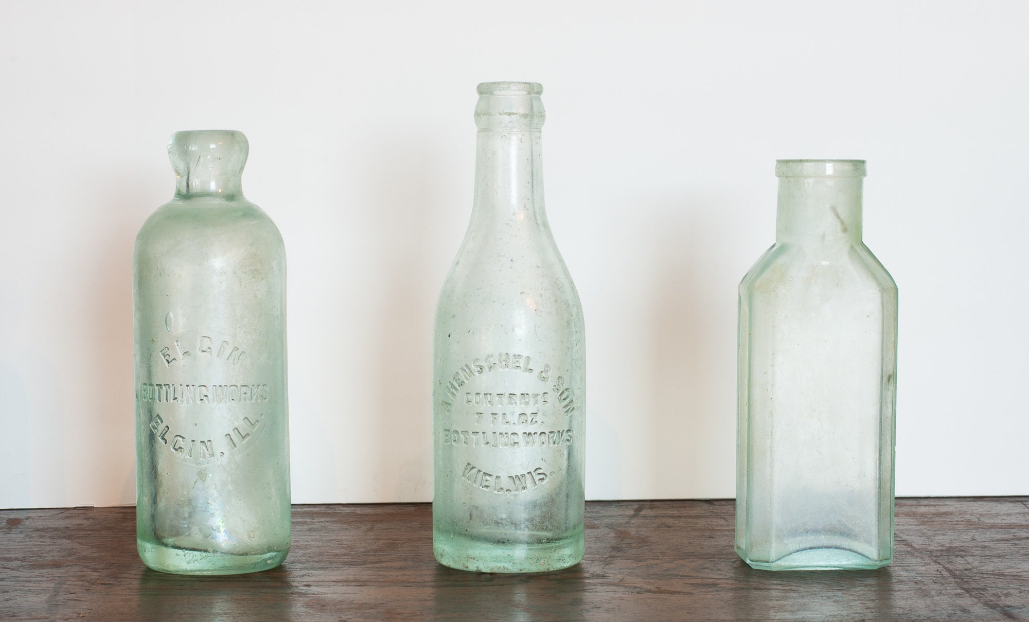 Beer or Soda Bottle Personalized Acrylic Display Case with Cherry