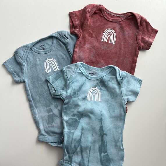 Tie Dye Rainbow Baby Onesies | Baby Bodysuit | Unique Baby Clothes | 0-3 months, 3-6 months, 6-9 months
