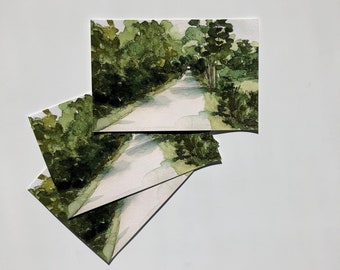 Giclée Print of ‘Trail Views’ Watercolor | Print From Original Watercolor Artwork  [4x6” PRINT]