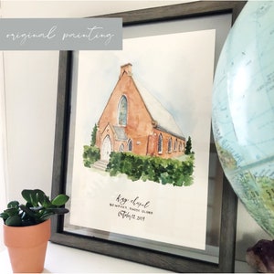 Giclée Print of Kay Chapel Watercolor Print From Original Watercolor Artwork Kay Chapel, Newport, Rhode Island 5x7 PRINT image 9