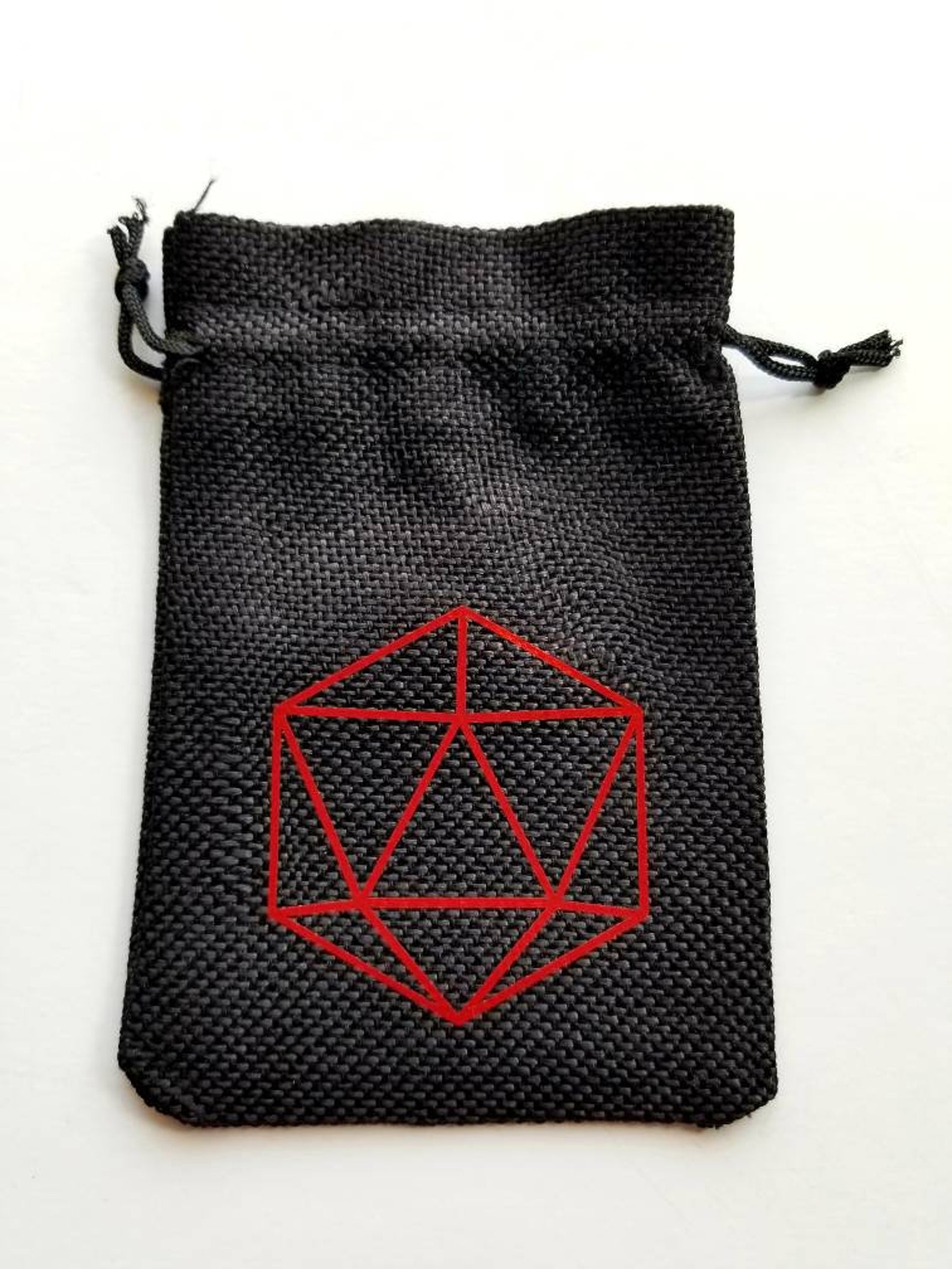 Dnd Dice Bag With D20 Graphic. Dungeons Dragons RPG Dnd Gaming Etsy