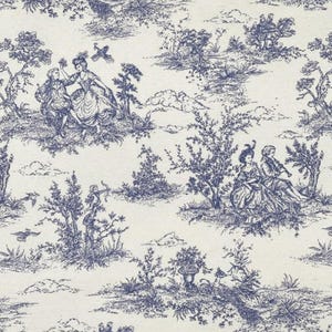 Pronta subito. Tovaglia Toile de Jouy. Larghezza 135 cm. Lunghezza fino a 400 cm. Rettangolare, ovale o rotonda. Tovaglia britannica. Tovaglia francese.