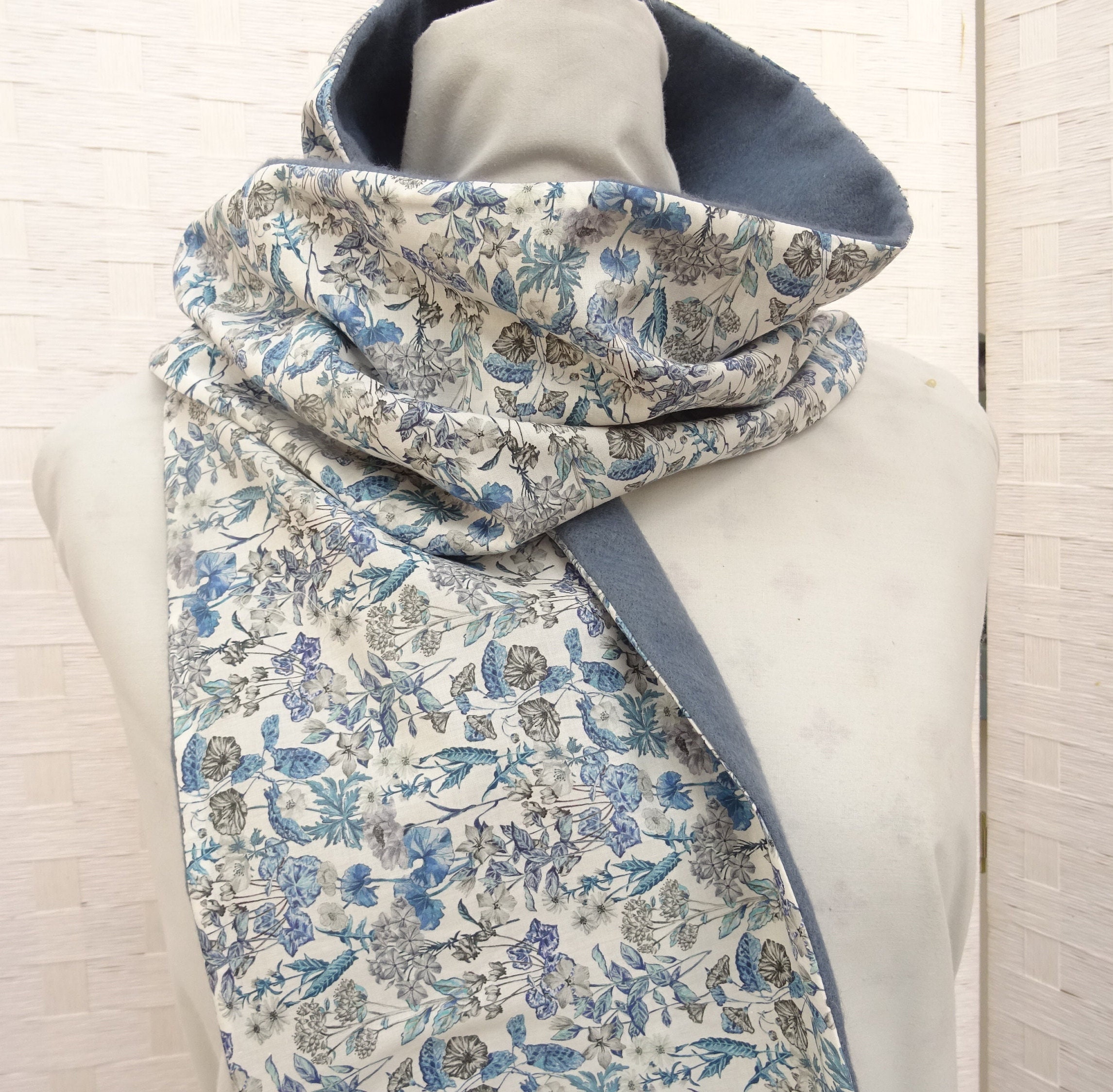 Écharpe longue en cachemire Liberty of Édition limitée