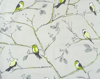 Birds Tablecloth. Rectangle or Oval 230 x 135cm wide . Cotton   UK Tablecloth UK  (cc) Bird Tablecloth.