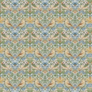 William Morris Strawberry Thief Tablecloth . 135cm wide to 400cm long .  Panama fabric. Cotton . Tablecloth UK  Osc  Flower Tablecloth.