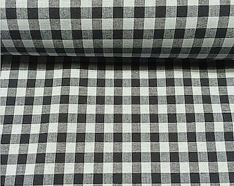 Gingham Tablecloth .145cm wide Up to 400cm long  .Cotton .  UK Tablecloth UKMothers day gift