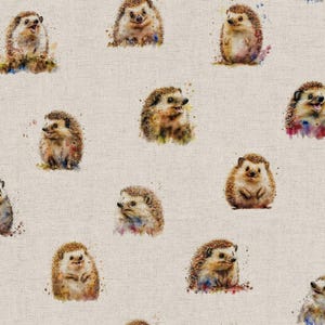 Washable Hedgehog, Owl, Hare or Duckling  Draft Excluder / Stopper. Animal Draught Excluder  26 inch to 48 inch ( cotton).