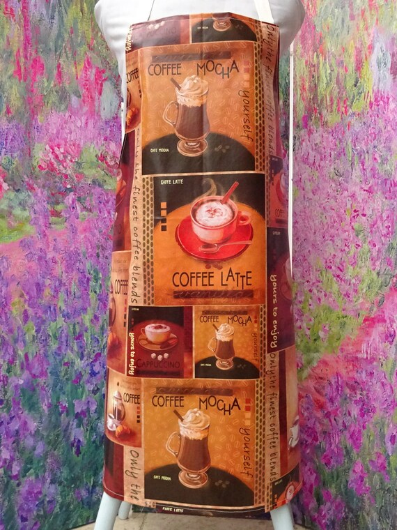 Coffee Pvc Apron With Or Without Pocket With Or Without Etsy