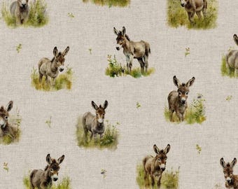 Pare-brise/bouchon lavable pour âne, cerf ou renard. Pare-brise pour animaux de 26 à 48 pouces (coton).