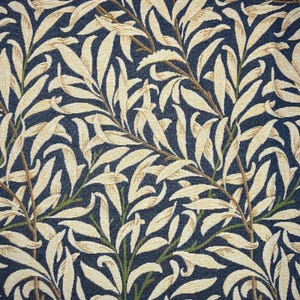 Runner da tavolo in arazzo William Morris. 3 colori, 135 cm x 40 cm. Cotone. Tovaglia britannica Willow Bough. Runner da tavolo in arazzo.