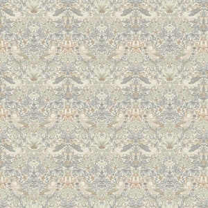 William Morris Strawberry Thief Tablecloth . 135cm wide to 400cm long .  Panama fabric. Cotton . Tablecloth UK  Osc  Flower Tablecloth.