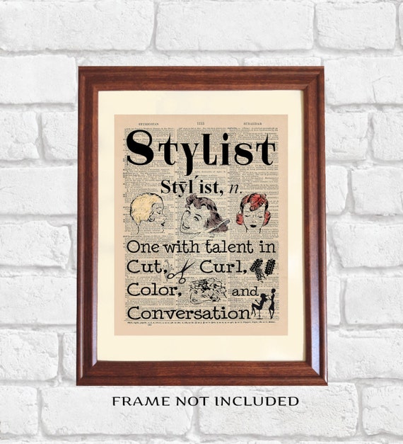 Hair Stylist Gift Hair Salon Decor Beauty Salon Quote Etsy